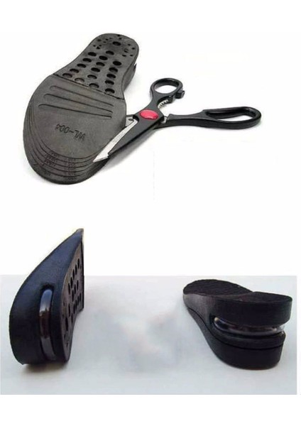 Hava Yastıklı Tam Boy Uzatıcı Tabanlık - Gizli Topuk 3 cm