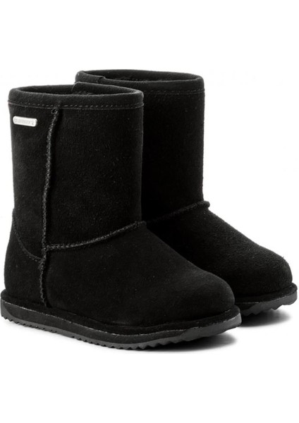 K10773 Brumby Lo Black/noir Çocuk Bot