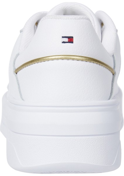 Tommy Hilfiger Beyaz Kadın Sneaker FW0FW08261YBS