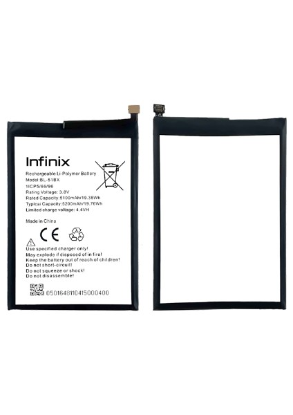 Infinix HOT 10 Batarya Pil Sıfır Orijinal