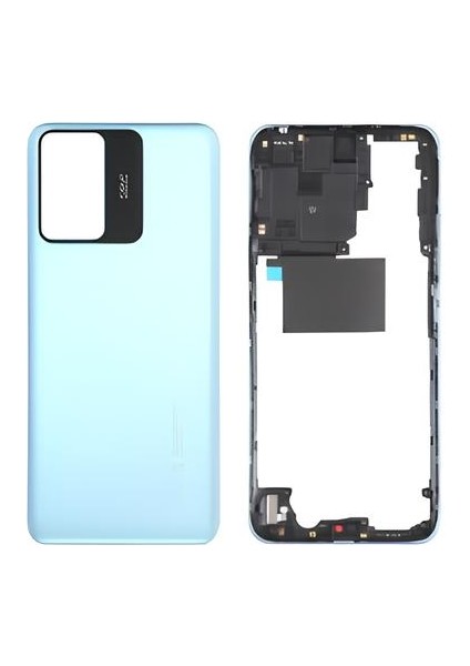 Xiaomi Redmi NOTE 12S FULL Kasa Arka Kapak Takım MAVİ