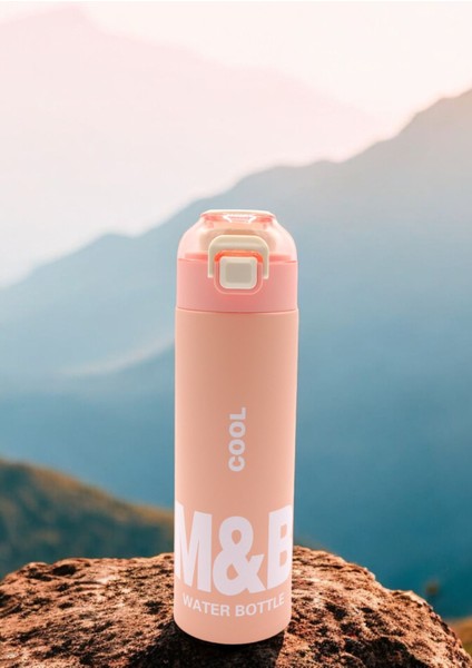 Çelik Matara 600ML, Paslanmaz, Sızdırmaz Çelik Suluk