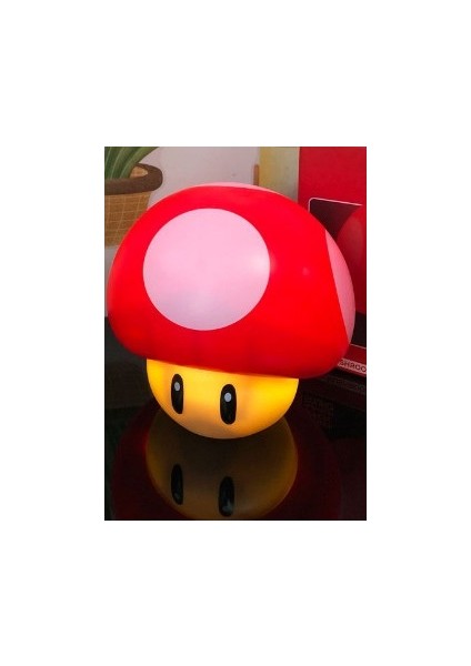 Süper Mario LED Soru Işareti Ses Şarj Edilebilir Gece Lambası Kare Tuğla Masaüstü USB Indüksiyon Gece Lambası Gece Lambası (Yurt Dışından)