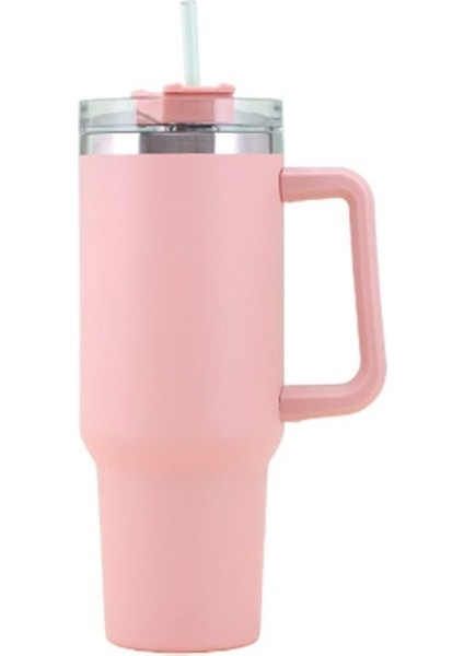 Kolu Araba Bardak 304 Paslanmaz Çelik Hasır Buz Kupa Araba Termos 40 Oz (Yurt Dışından)
