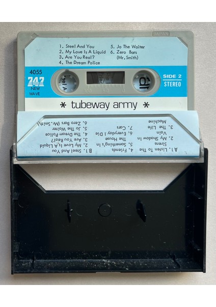 Tubeway Army Kaset (Dönem 747 Suudi Arabistan Baskı Kaset)