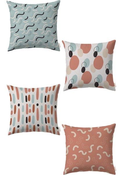 Klasik 4’lü Kırlent Kılıf DS11