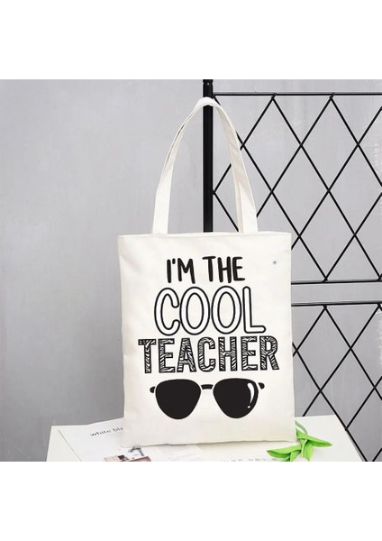 Öğrenciler Için Öğretmenler Günü Baskılı El Kanvas Omuzdan Askılı Çanta (Yurt Dışından) fiyatları