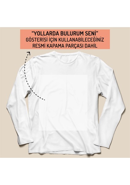 Yollarda Bulurum Seni - Beyaz - Uzun - Beden: 7-8 Yaş