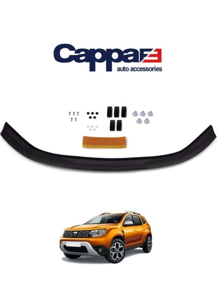 Cappafe Dacia Duster Ön Kaput Koruyucu Rüzgarlığı 2018 Yılı ve Sonrası