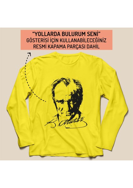 Yollarda Bulurum Seni - Sarı - Uzun - Beden: 11-12 Yaş