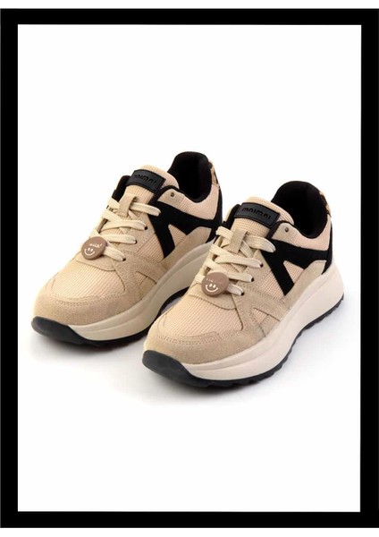 Bej Nubuk Kadın Sneaker K01412600001