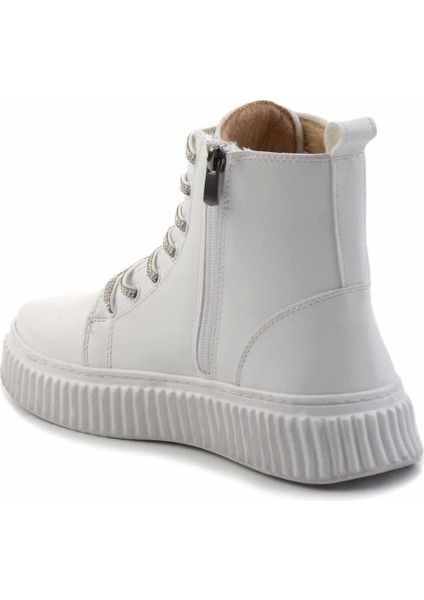 Beyaz Kadın Bot & Bootie K02714131509 fırsatları