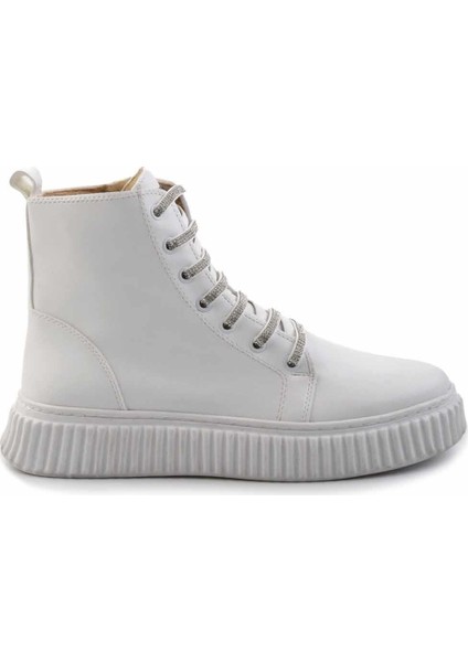 Beyaz Kadın Bot & Bootie K02714131509 fiyatları