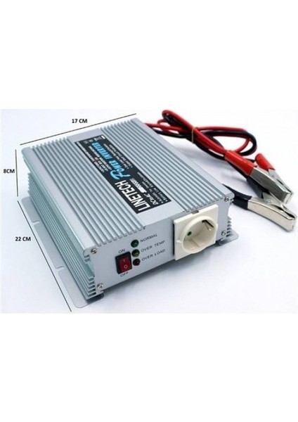 24V 1000W Modifiye Snüs Inverter