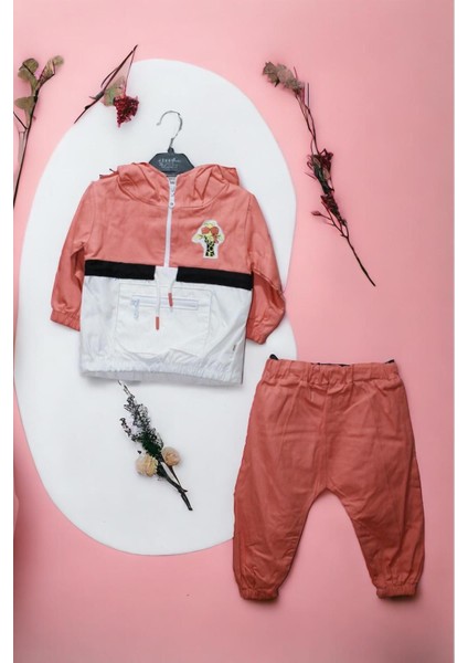 2'li Bebek Spor Takım - 6, 12, 18 Aylık - Pembe, Su Yeşili, Sarı