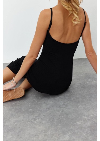 Yeni Regular Casual Günlük Sandy Örme Dik Yaka Kolsuz Kol Basic Maxi Boy Elbise