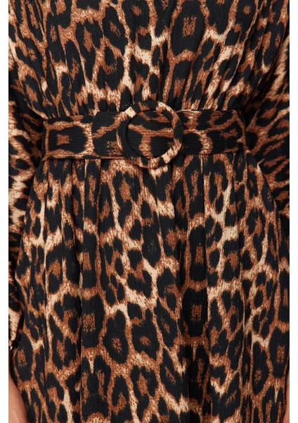 Yeni Regular Casual Günlük Crinkle Dokuma Bisiklet Yaka Uzun Kol Skater Maxi Boy Tesettür Elbise indirimleri