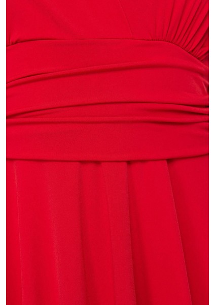 Yeni Fit Casual Günlük Sandy Örme Kruvaze Kısa Kol Kruvaze Mini Boy Büyük Beden Elbise indirimleri