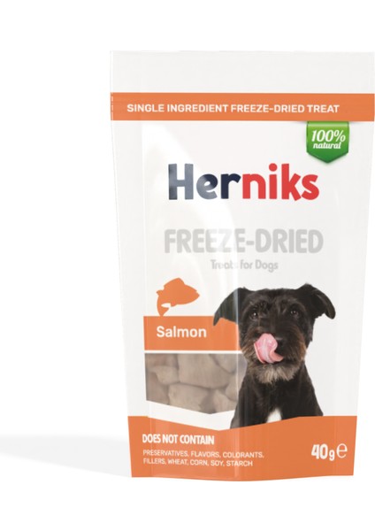 Freeze Dried Somonlu Köpek Ödül Maması 40 gr