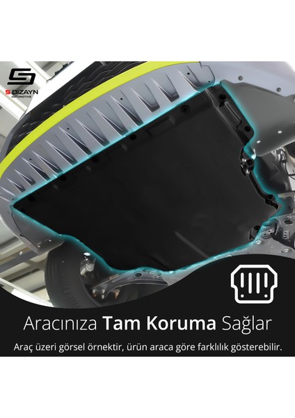 Citroen C4 Çelik Karter Muhafaza Koruma 2004-2010 A+ Kalite