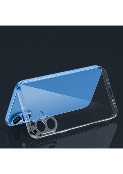 iPhone 16 Kapak ile Uyumlu Kamera Korumalı Süper Silikon Şeffaf Kılıf fiyatları