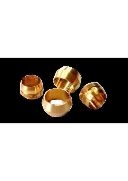 Sarı Pirinç Yüksük 22 mm