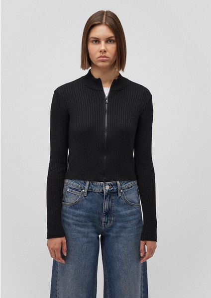 Çift Yön Fermuarlı Siyah Triko 171469-900 modelleri