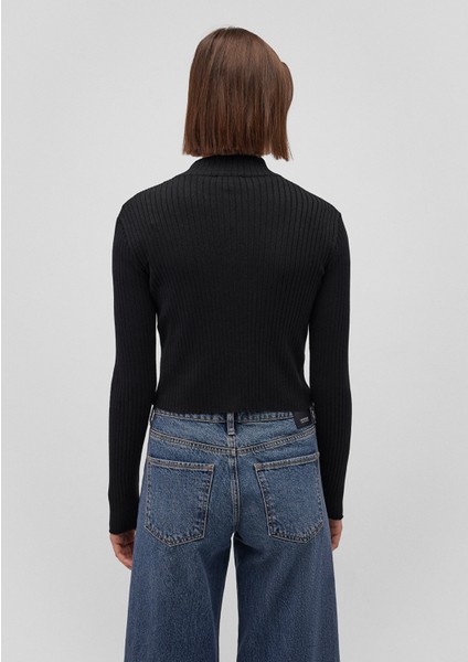 Çift Yön Fermuarlı Siyah Triko 171469-900 fırsatları