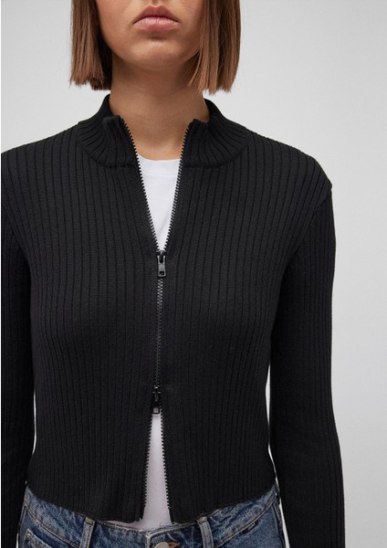 Çift Yön Fermuarlı Siyah Triko 171469-900 indirimleri