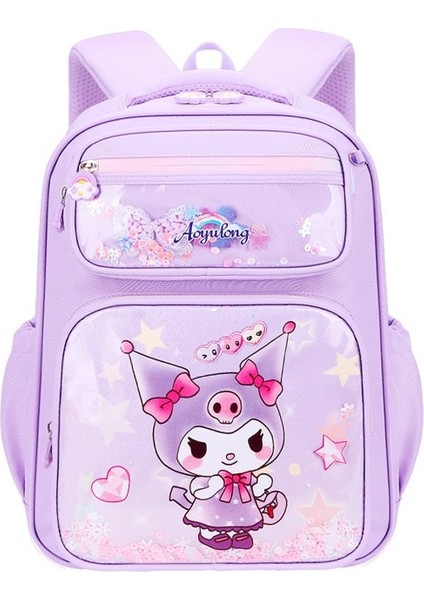 Ilkokul Öğrencilerinin 1-6. Sınıflar Için Okul Çantaları Kuromiliu Jinsha Kızları Ultra Hafif, Ağırlığı Azaltan Fiyonklu Sırt Çantası Sırt Çantası (Yurt Dışından)
