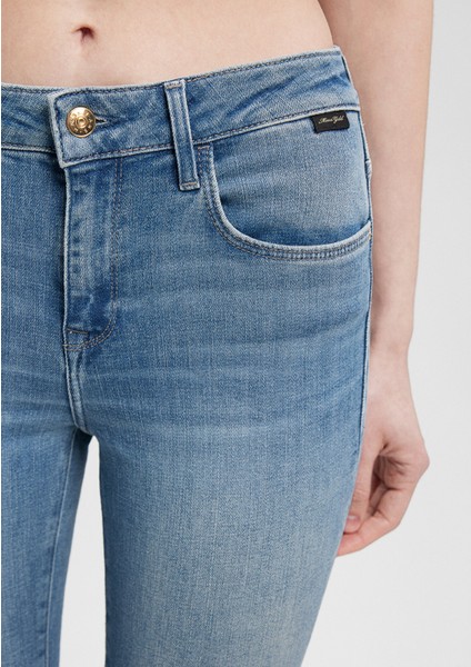 Tess Gold Premium İndigo Mavisi Jean Pantolon100328-84205 indirimleri