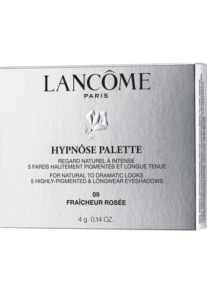 Hypnose Eyeshadow Palette 09 Fraicheur Rosee