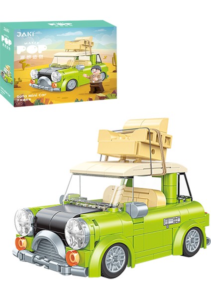Jaki Maker Pop Tatil Arabası -JK8307(305 Parça) Oyuncak Yapım Seti