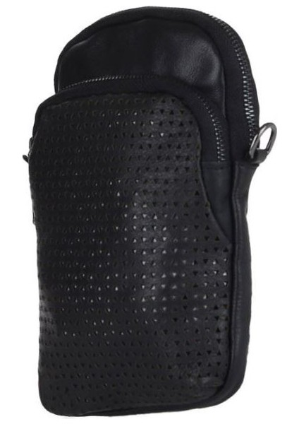 Siyah Deri Kadın Telefon Çantası 01WBA7969 01WBA7969 fiyatları