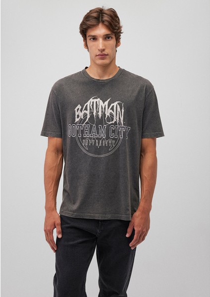 Batman Baskılı Antrasit Tişört 0611673-80022 modelleri