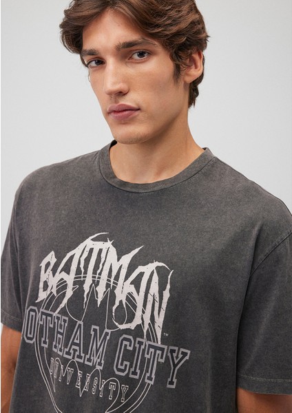 Batman Baskılı Antrasit Tişört 0611673-80022 indirimleri