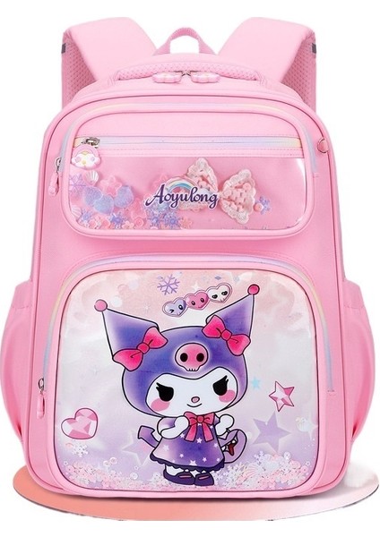 Ilkokul Öğrencilerinin 1-6. Sınıflar Için Okul Çantaları Kuromiliu Jinsha Kızları Ultra Hafif, Ağırlığı Azaltan Fiyonklu Sırt Çantası Sırt Çantası (Yurt Dışından)