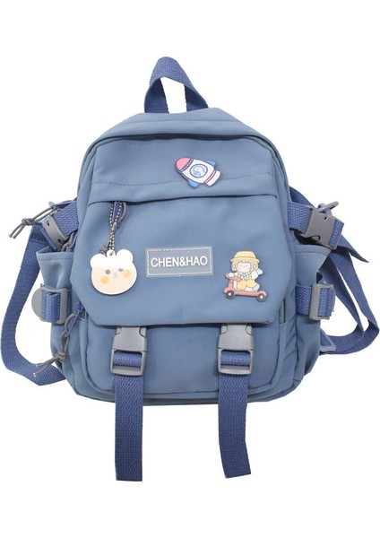 Rahat Düz Renk Sırt Çantası Kız Ortaokul ve Lise Öğrencisi Okul Çantası (Yurt Dışından)