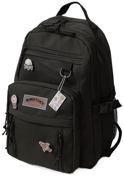 Okul Çantası Kadın Sırt Çantası Ortaokul Kız Karikatür Kore Versiyonu Lise Üniversite Öğrencisi Üçüncü Ila Beşinci ve Altıncı Sınıf Ilkokul Öğrencisi Sırt Çantası (Yurt Dışından)