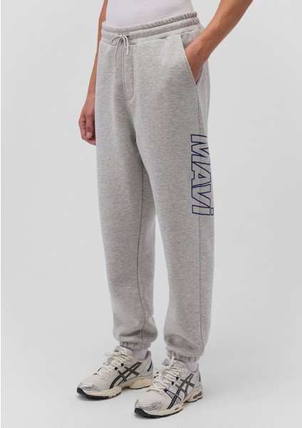 Mavi Logo Baskılı Gri Eşofman Altı 0010208-80196 modelleri