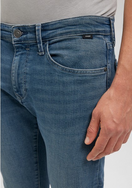 Jake Krmzbyz Mavi Premium Puslu Vintage Mavi Jean Pantolon 0042285192