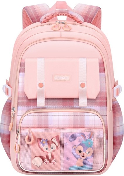 Öğrenci Okul Çantaları 1, 2, 3, 5 ve 6. Sınıf Tatlı Kızların Sırt Çantaları, Hafif ve Yük Azaltıcı, Geniş Kapasiteli Okul Çantaları (Yurt Dışından)