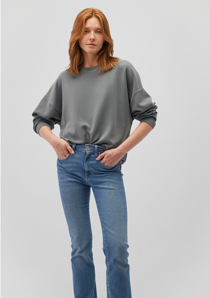 Lux Touch TENCEL TM Yeşil Modal Sweatshirt168837-71598