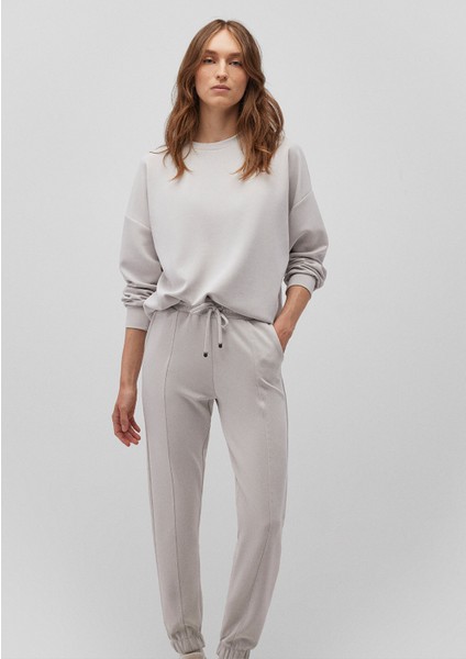 Lux Touch TENCEL TM Modal Gri Sweatshirt 168837-70074 fiyatları