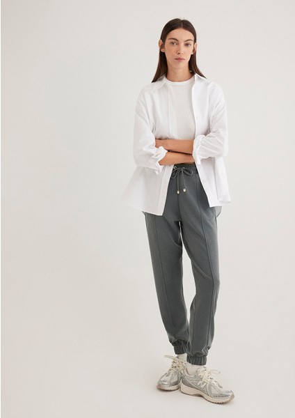 Lux Touch TENCEL TM Gri Modal Eşofman Altı 1600453-71598