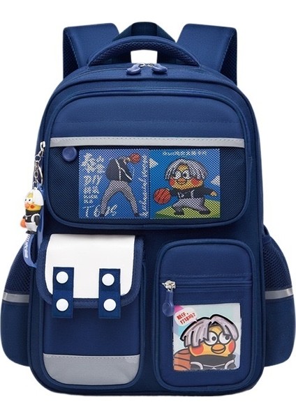 Kızlar Için Yeni Ilkokul Çantası, Hafif, Yükü Azaltan, Omurgayı Koruyan, Ingiliz Tarzı, 1-6. Sınıflar Için Geniş Kapasiteli Çocuk Sırt Çantası (Yurt Dışından)