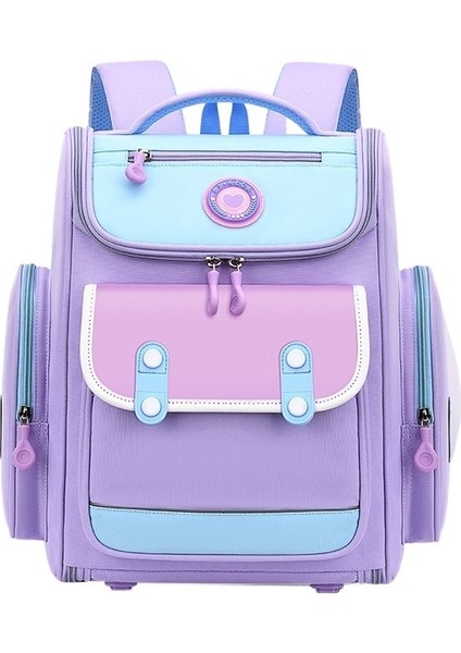 Ilkokul Öğrencilerinin 1-6. Sınıflar Için Okul Çantaları Erkek ve Kız Çocukları Için Ingiliz Tarzı Sırt Çantaları Hafif Çantalar (Yurt Dışından)
