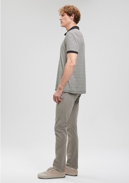 Jake Mavi Black Gri Gabardin Pantolon0042283622