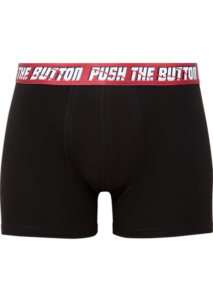 Siyah Basic Boxer 0911084-900
