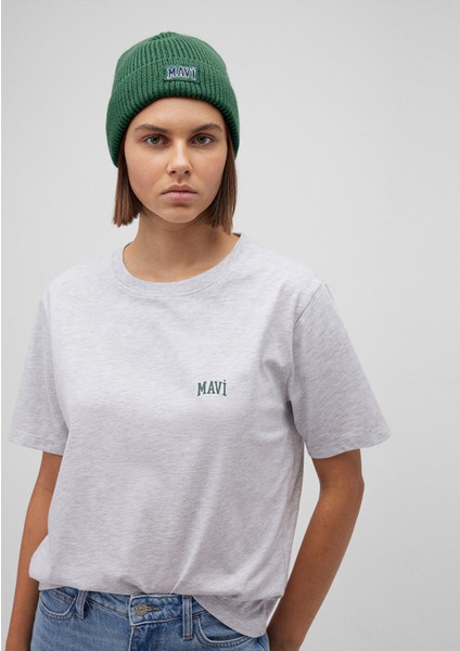 Logo Baskılı Yeşil Bere1912023-34522